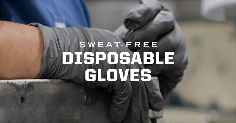 Don’t Sweat It: Sweat-Absorbing Disposable Nitrile Gloves